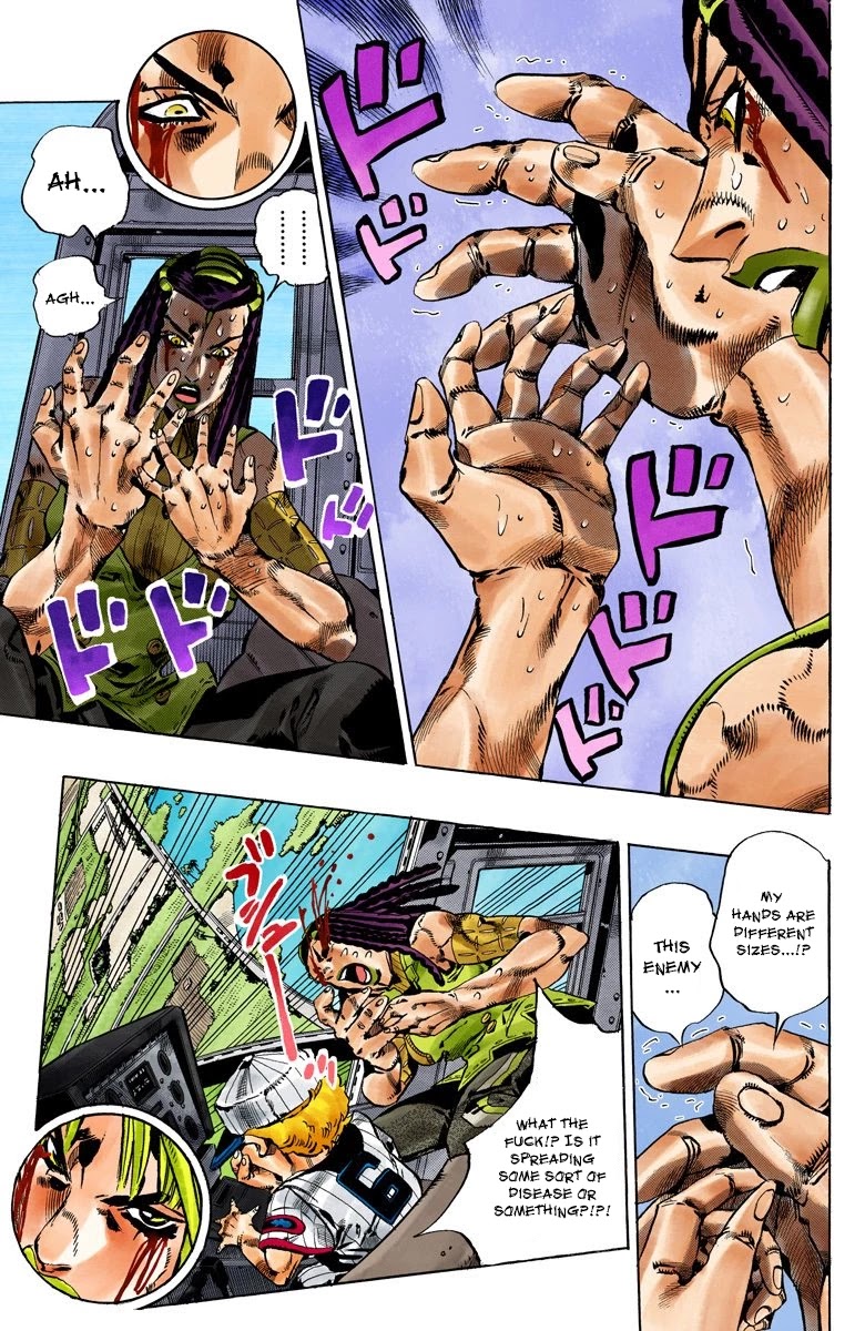 JoJo's Bizarre Adventure Part 6 - Stone Ocean (Official Colored) chapter 113 page 5