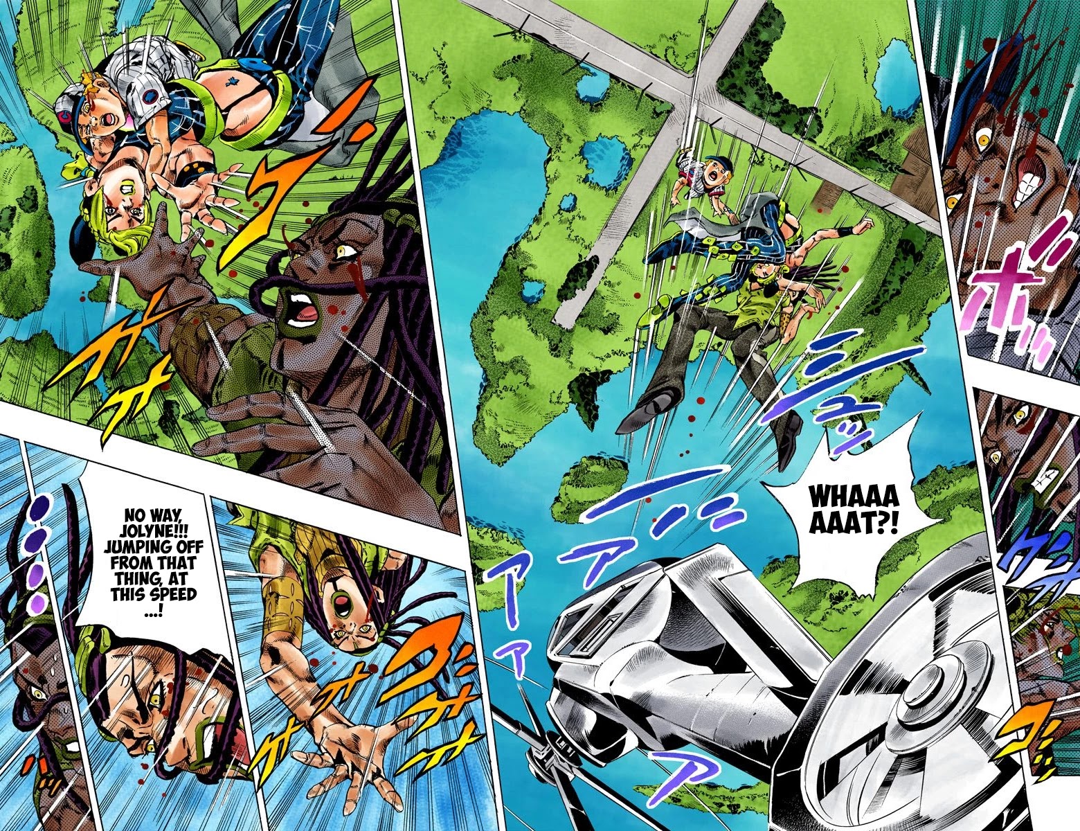 JoJo's Bizarre Adventure Part 6 - Stone Ocean (Official Colored) chapter 113 page 7