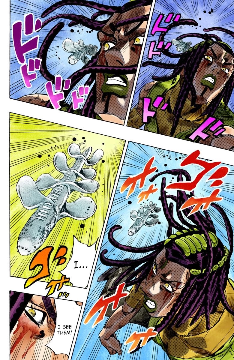 JoJo's Bizarre Adventure Part 6 - Stone Ocean (Official Colored) chapter 113 page 8