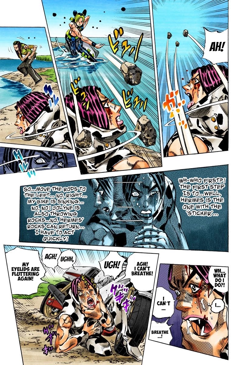 JoJo's Bizarre Adventure Part 6 - Stone Ocean (Official Colored) chapter 114 page 10