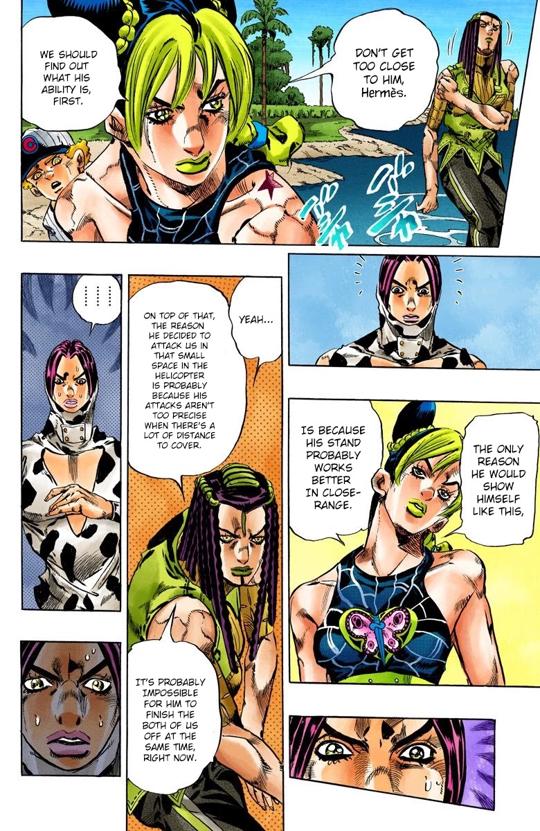 JoJo's Bizarre Adventure Part 6 - Stone Ocean (Official Colored) chapter 114 page 3