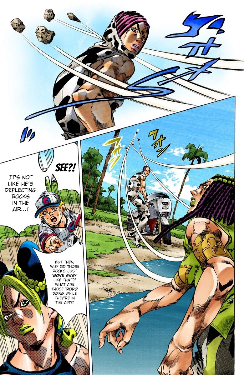 JoJo's Bizarre Adventure Part 6 - Stone Ocean (Official Colored) chapter 114 page 6