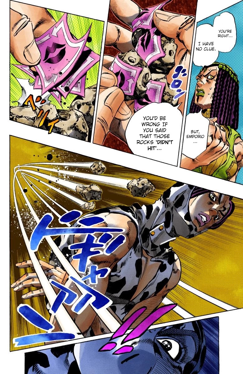 JoJo's Bizarre Adventure Part 6 - Stone Ocean (Official Colored) chapter 114 page 7