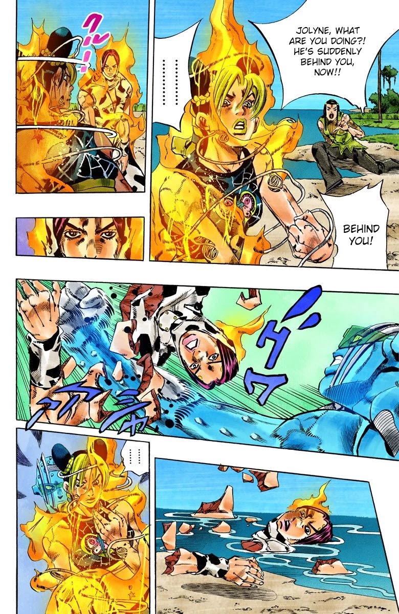 JoJo's Bizarre Adventure Part 6 - Stone Ocean (Official Colored) chapter 116 page 10