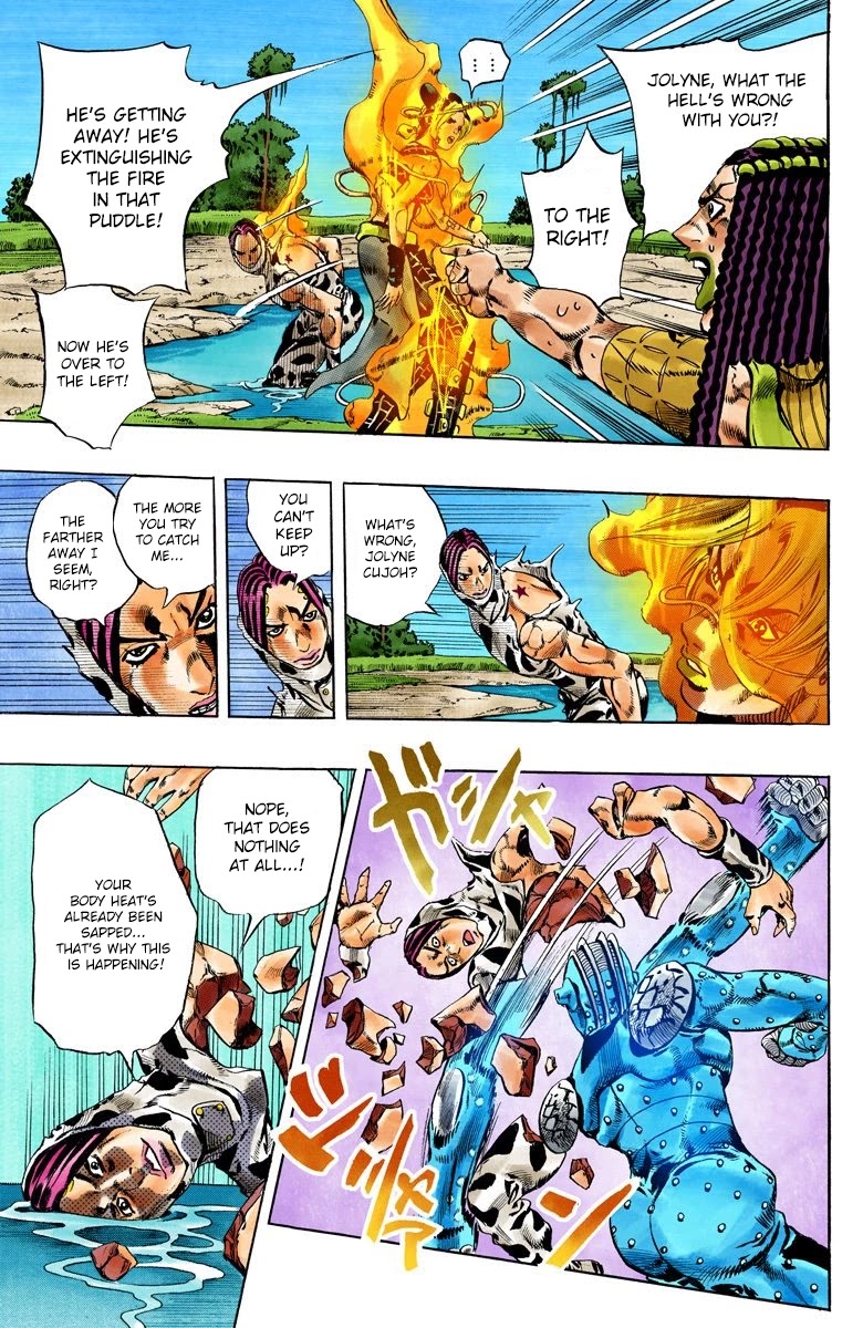 JoJo's Bizarre Adventure Part 6 - Stone Ocean (Official Colored) chapter 116 page 11