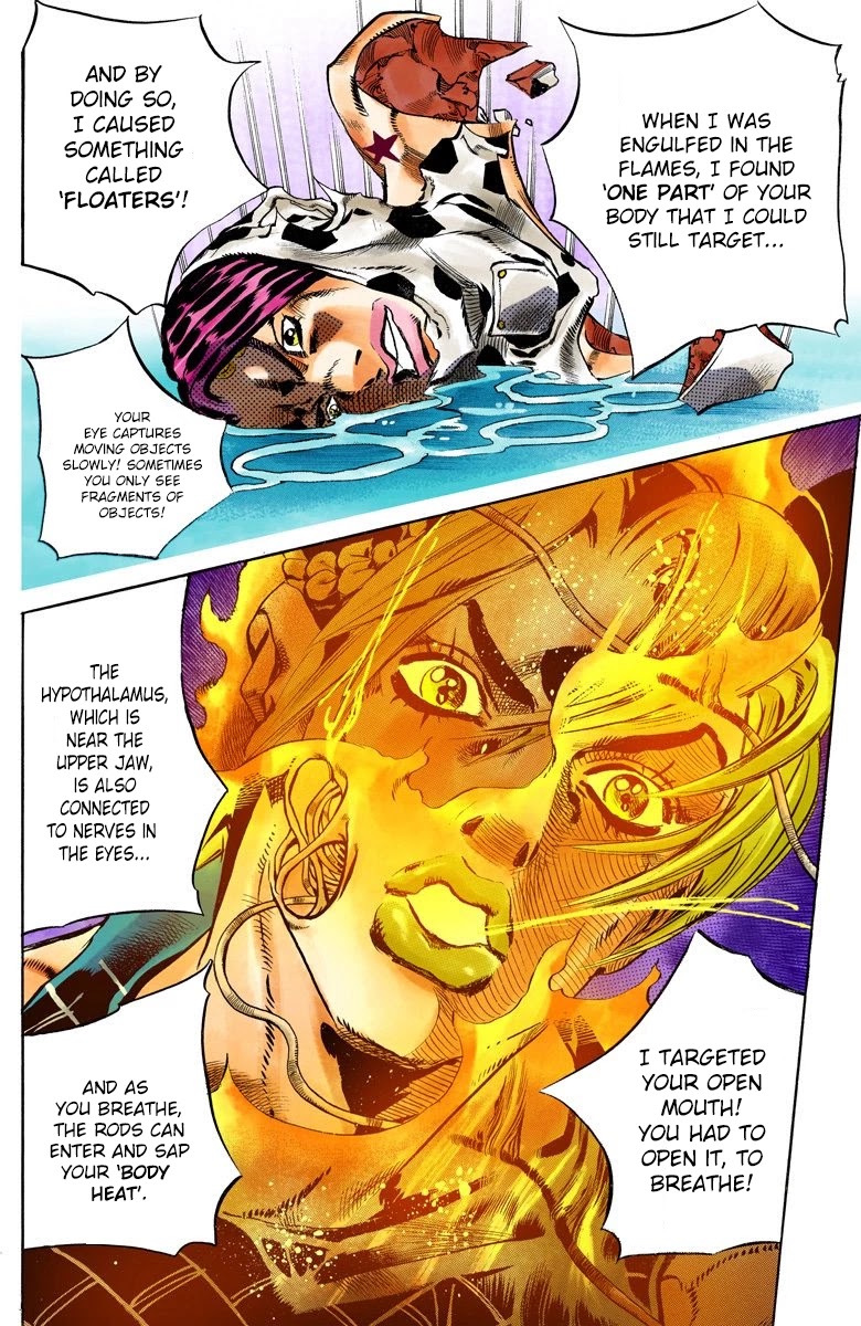 JoJo's Bizarre Adventure Part 6 - Stone Ocean (Official Colored) chapter 116 page 12