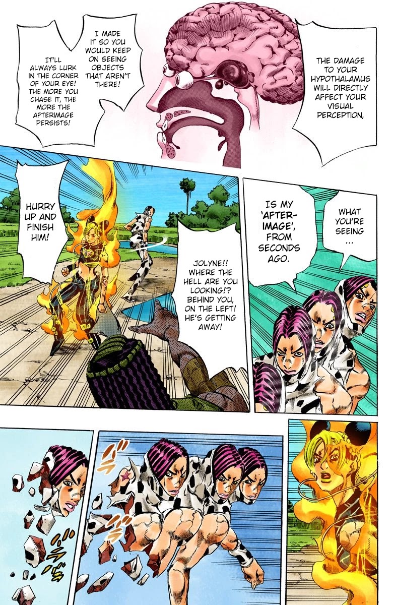 JoJo's Bizarre Adventure Part 6 - Stone Ocean (Official Colored) chapter 116 page 13