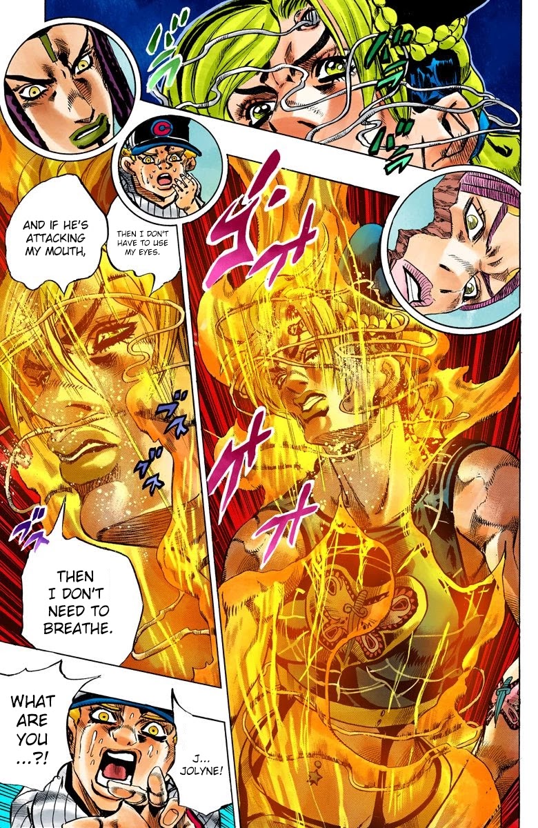 JoJo's Bizarre Adventure Part 6 - Stone Ocean (Official Colored) chapter 116 page 15