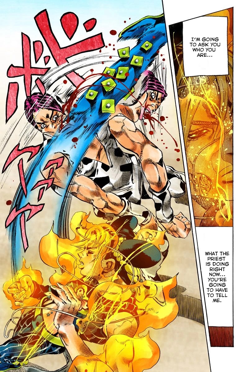 JoJo's Bizarre Adventure Part 6 - Stone Ocean (Official Colored) chapter 116 page 17