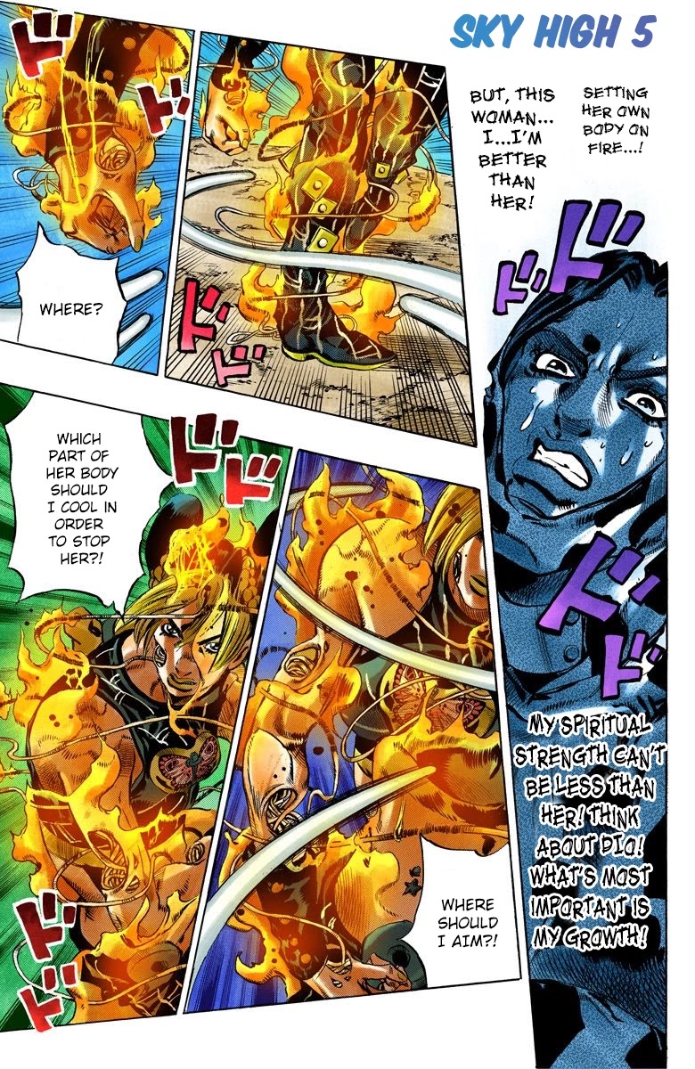 JoJo's Bizarre Adventure Part 6 - Stone Ocean (Official Colored) chapter 116 page 2