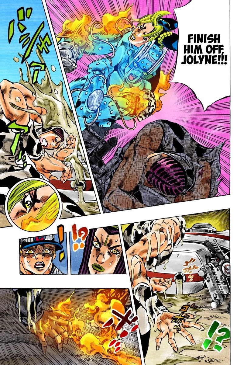 JoJo's Bizarre Adventure Part 6 - Stone Ocean (Official Colored) chapter 116 page 6