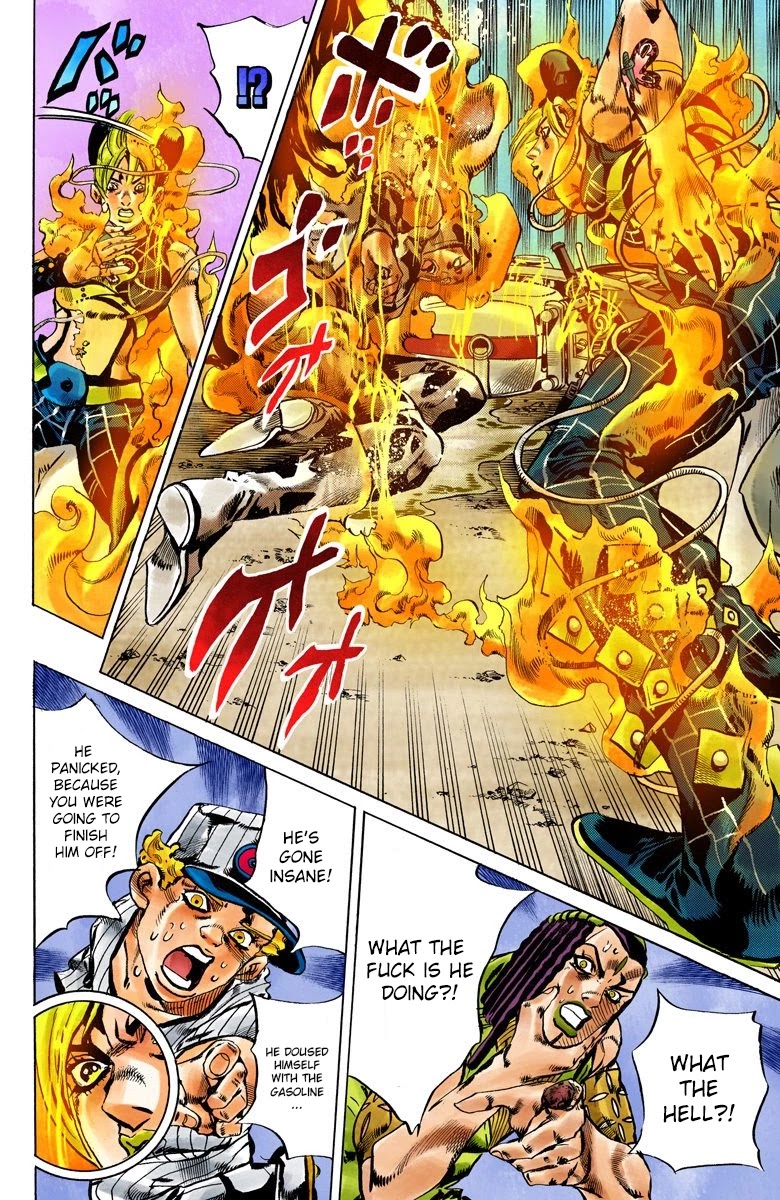 JoJo's Bizarre Adventure Part 6 - Stone Ocean (Official Colored) chapter 116 page 7