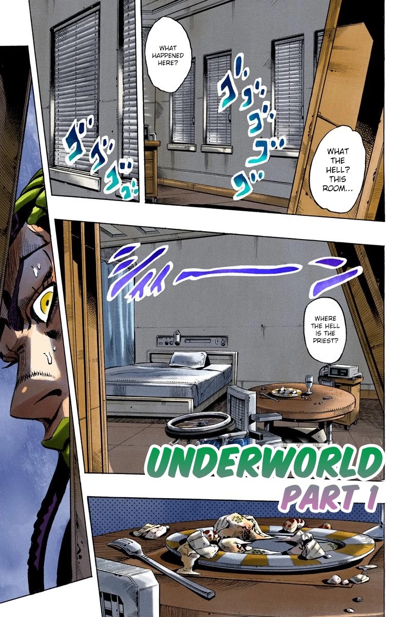 JoJo's Bizarre Adventure Part 6 - Stone Ocean (Official Colored) chapter 119 page 1