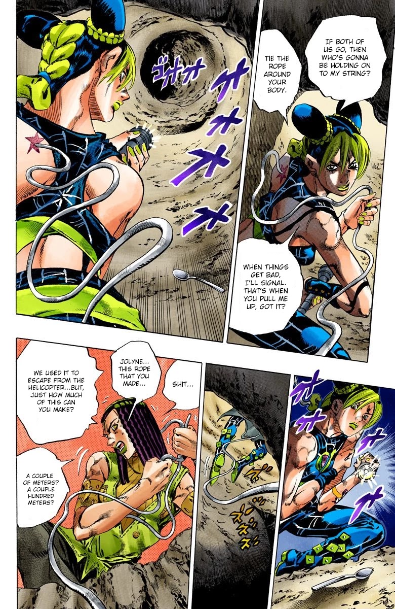 JoJo's Bizarre Adventure Part 6 - Stone Ocean (Official Colored) chapter 119 page 10