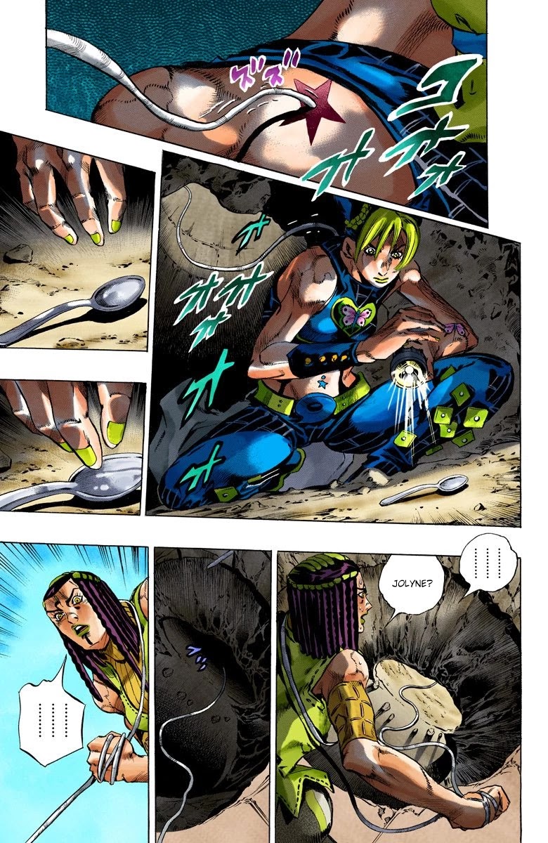 JoJo's Bizarre Adventure Part 6 - Stone Ocean (Official Colored) chapter 119 page 11