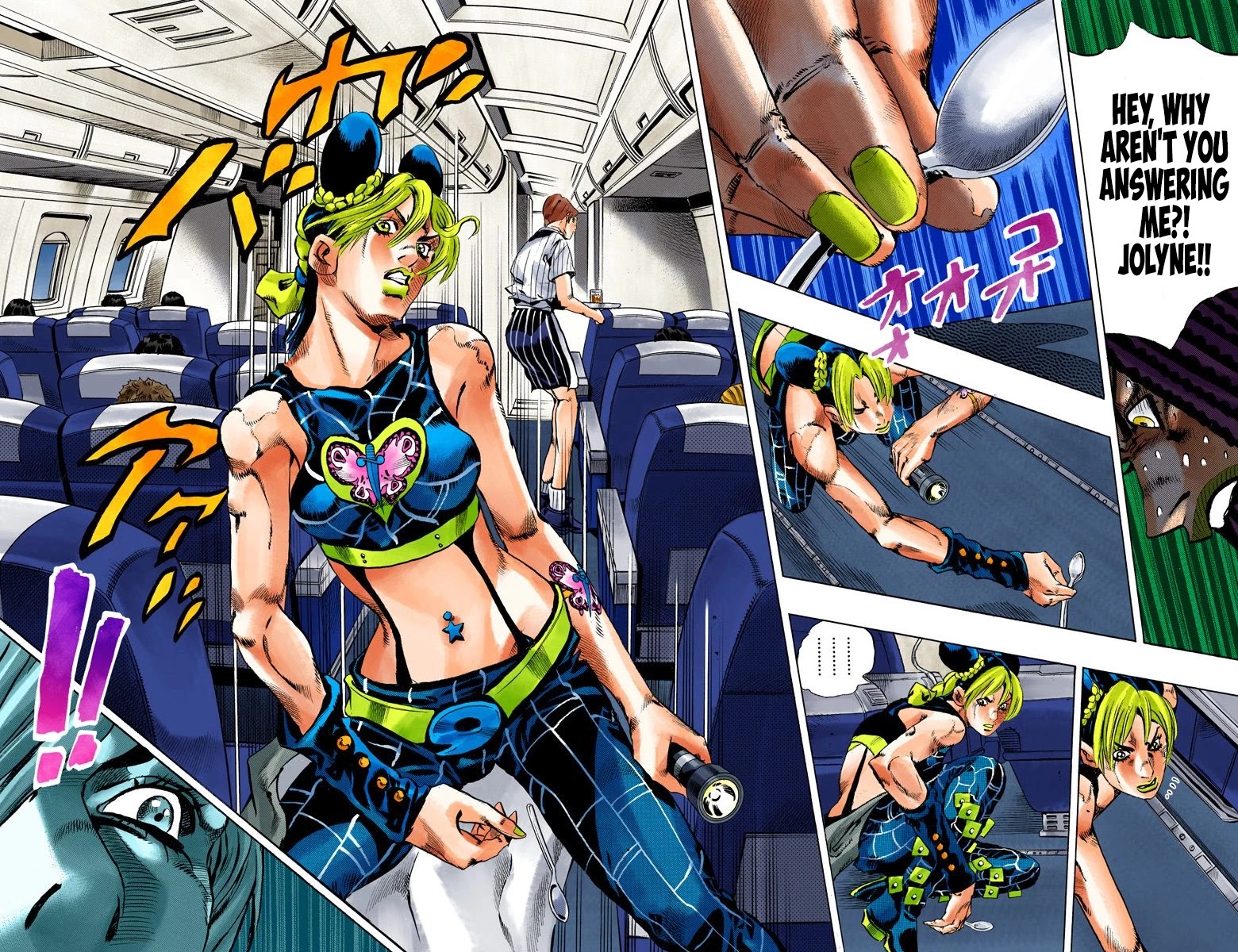 JoJo's Bizarre Adventure Part 6 - Stone Ocean (Official Colored) chapter 119 page 12