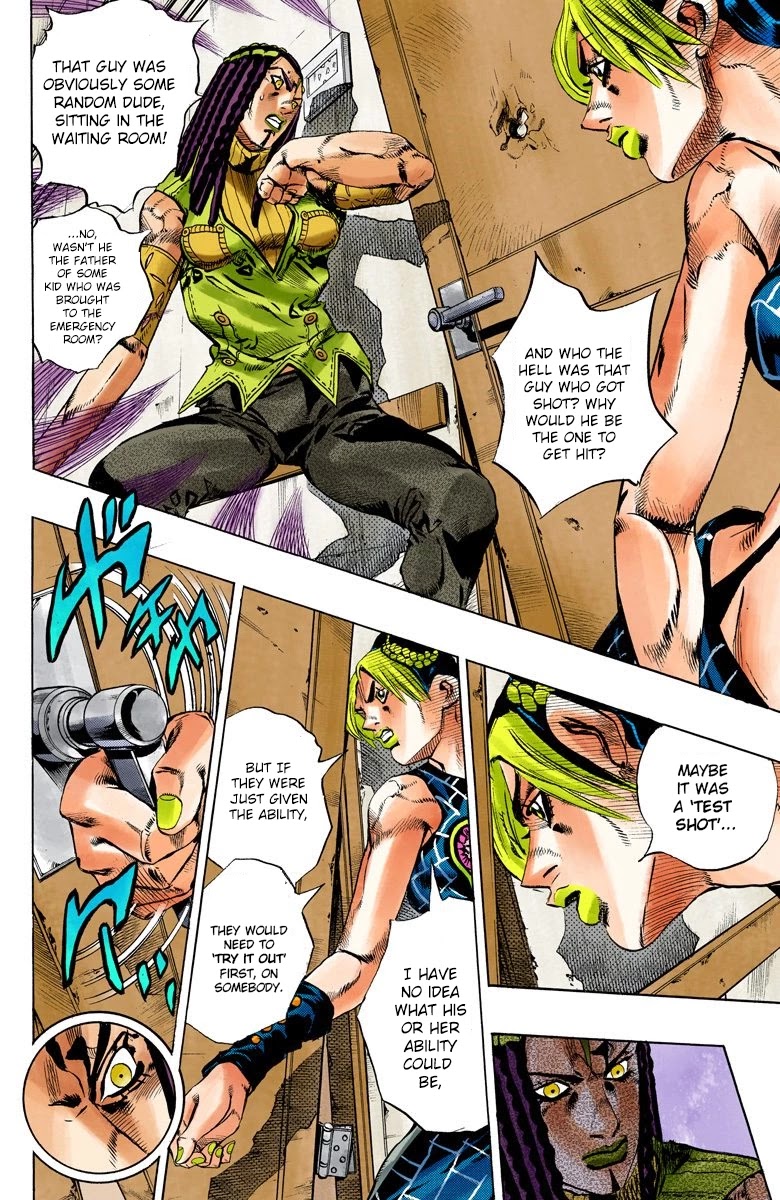 JoJo's Bizarre Adventure Part 6 - Stone Ocean (Official Colored) chapter 119 page 3