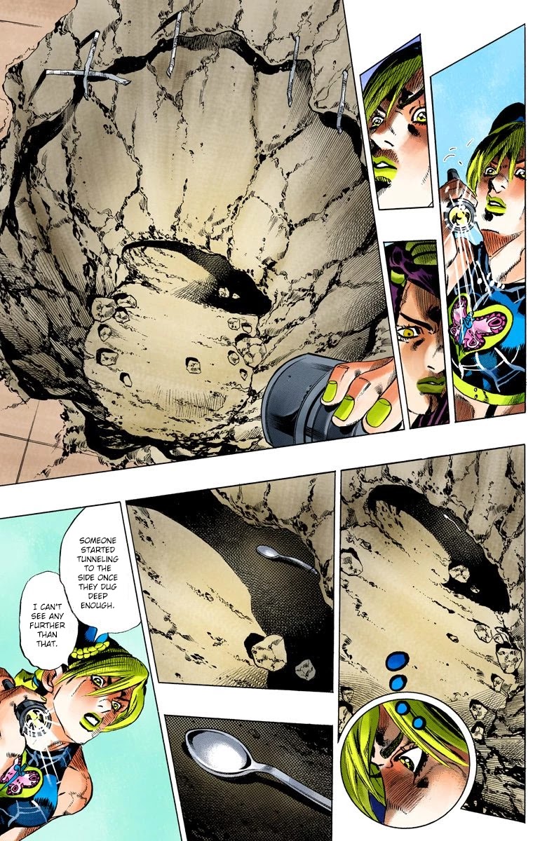 JoJo's Bizarre Adventure Part 6 - Stone Ocean (Official Colored) chapter 119 page 7