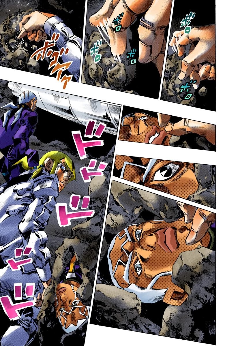 JoJo's Bizarre Adventure Part 6 - Stone Ocean (Official Colored) chapter 122 page 10