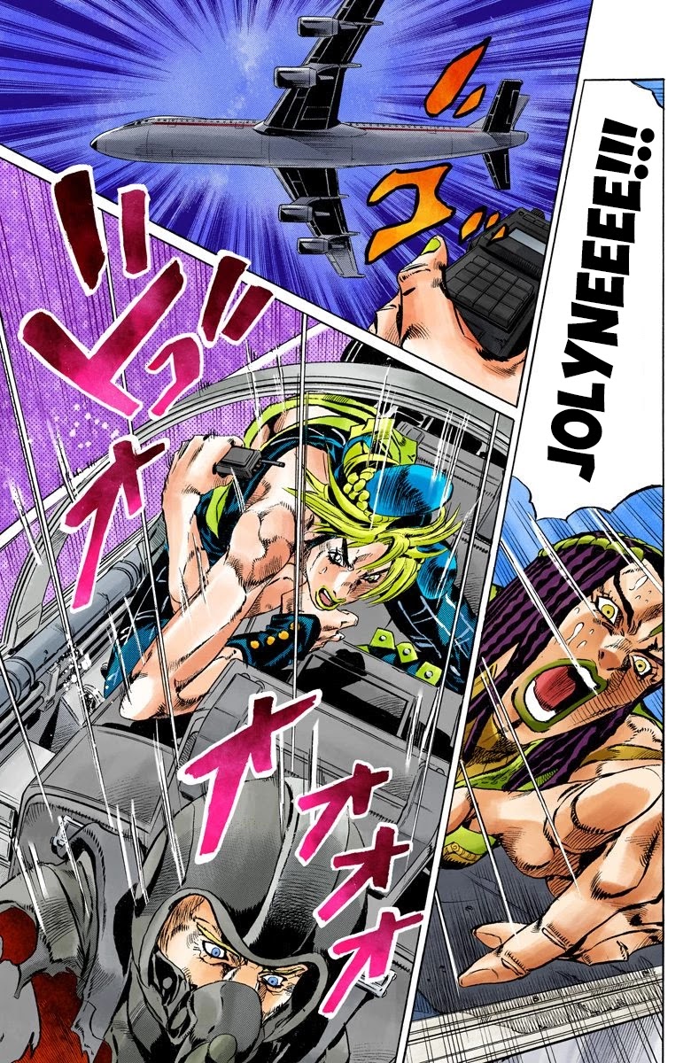 JoJo's Bizarre Adventure Part 6 - Stone Ocean (Official Colored) chapter 122 page 12