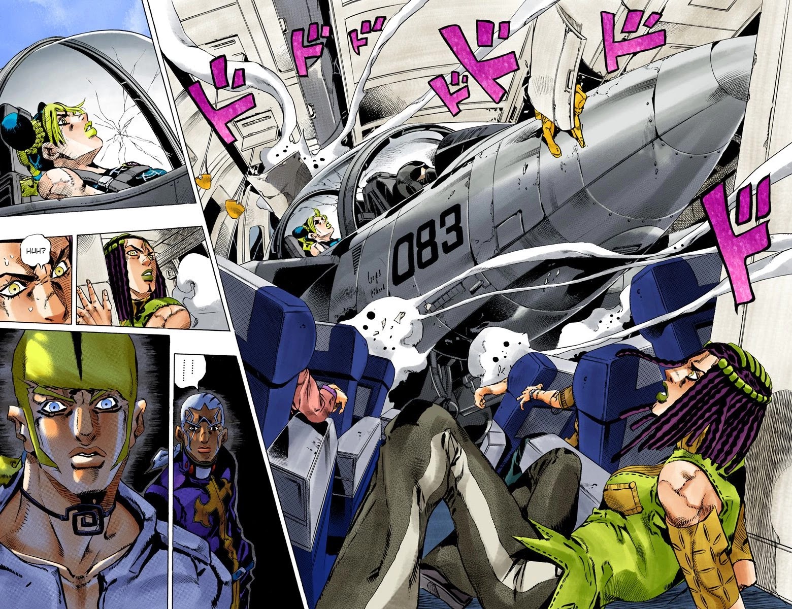 JoJo's Bizarre Adventure Part 6 - Stone Ocean (Official Colored) chapter 122 page 17