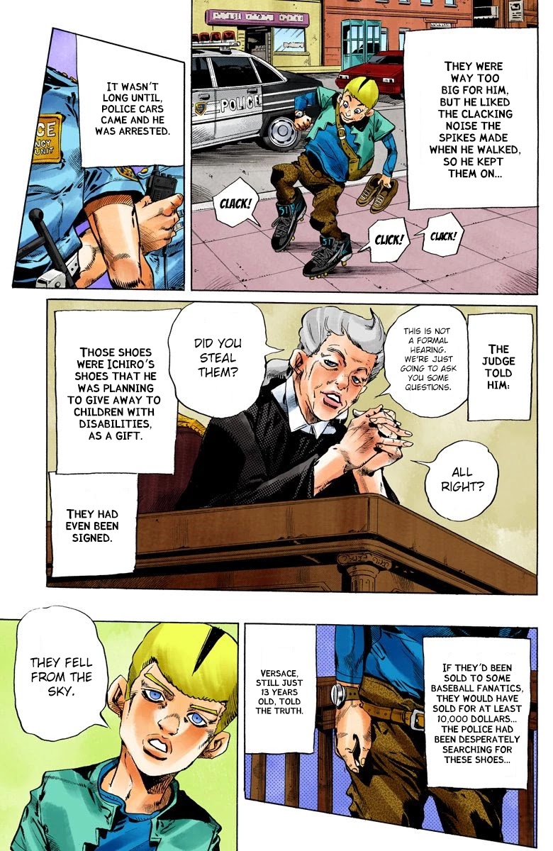 JoJo's Bizarre Adventure Part 6 - Stone Ocean (Official Colored) chapter 122 page 4