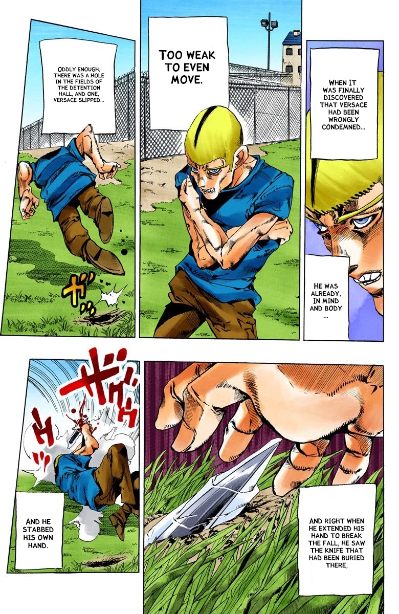 JoJo's Bizarre Adventure Part 6 - Stone Ocean (Official Colored) chapter 122 page 6