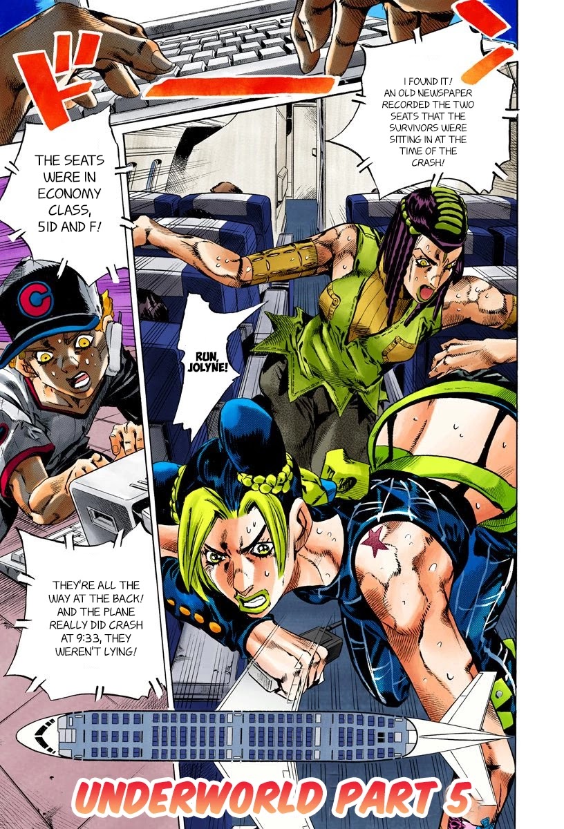 JoJo's Bizarre Adventure Part 6 - Stone Ocean (Official Colored) chapter 123 page 1