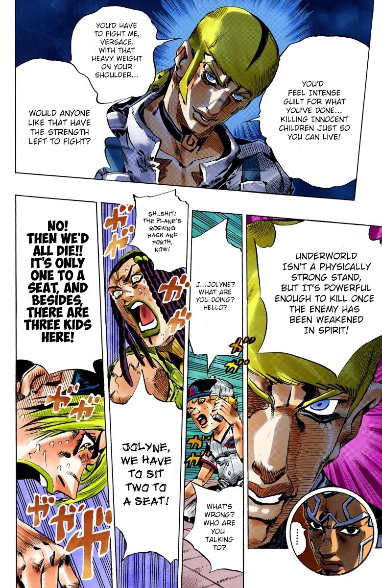 JoJo's Bizarre Adventure Part 6 - Stone Ocean (Official Colored) chapter 123 page 10