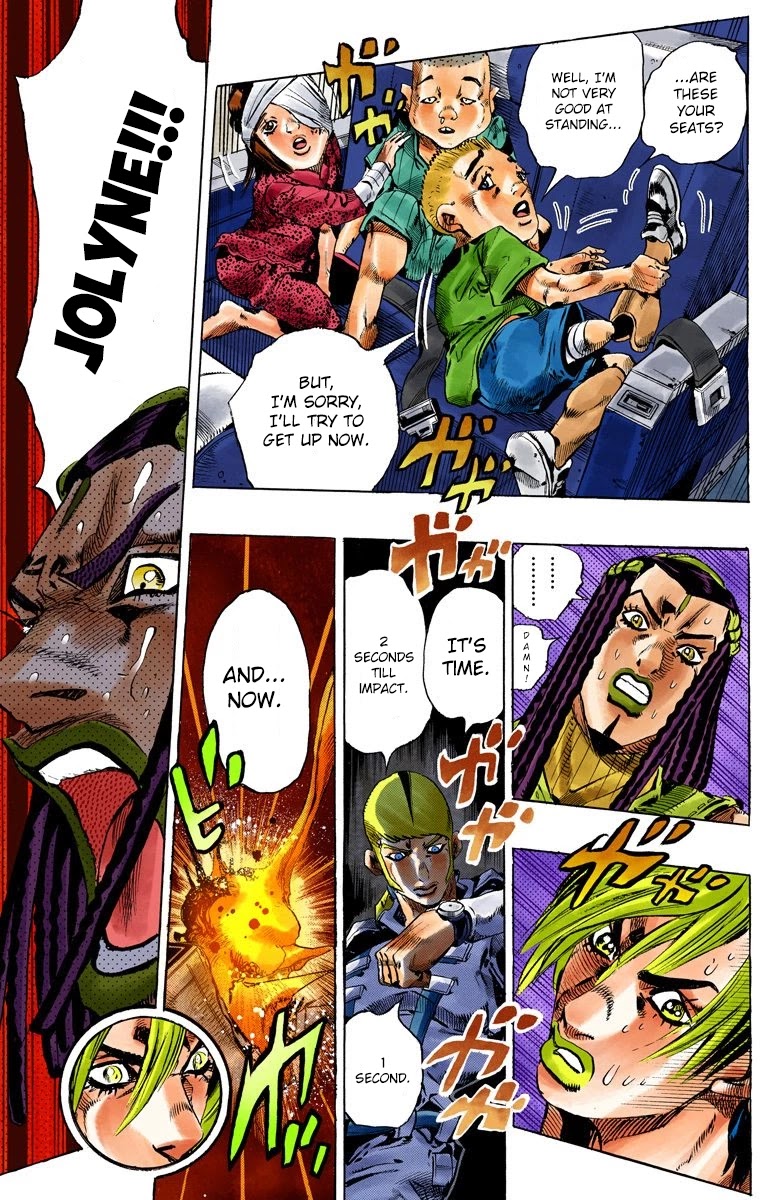 JoJo's Bizarre Adventure Part 6 - Stone Ocean (Official Colored) chapter 123 page 11