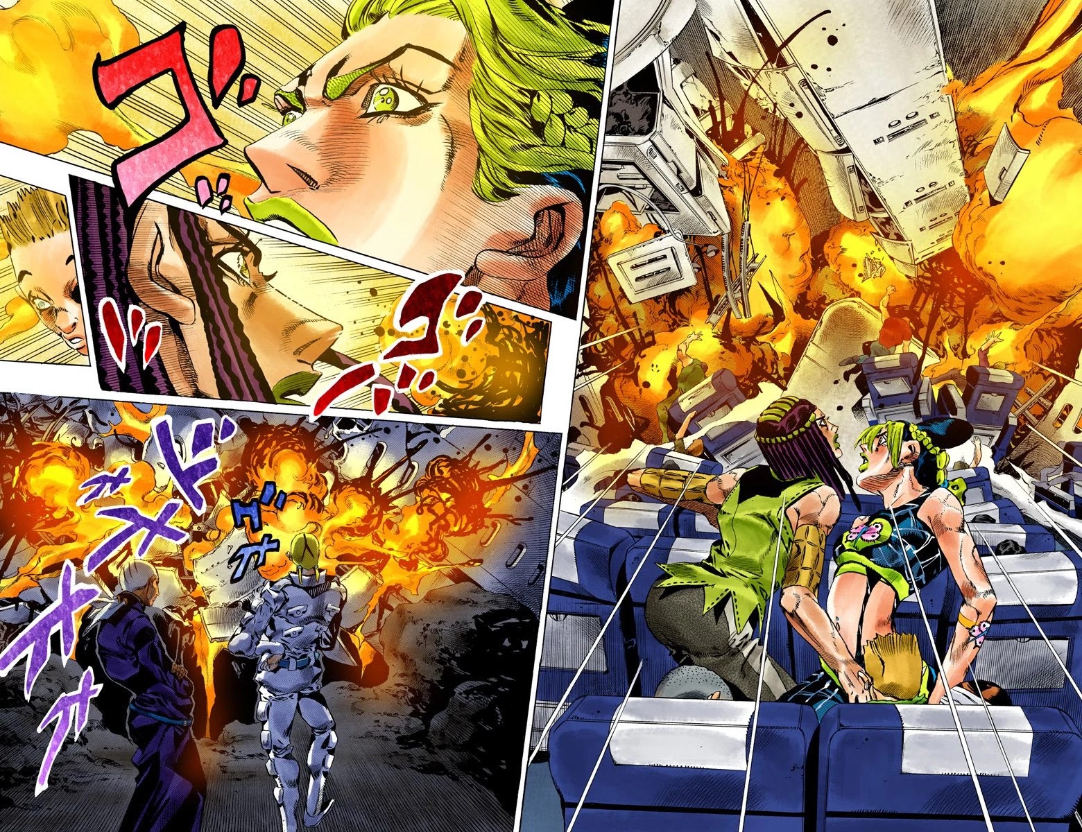 JoJo's Bizarre Adventure Part 6 - Stone Ocean (Official Colored) chapter 123 page 12