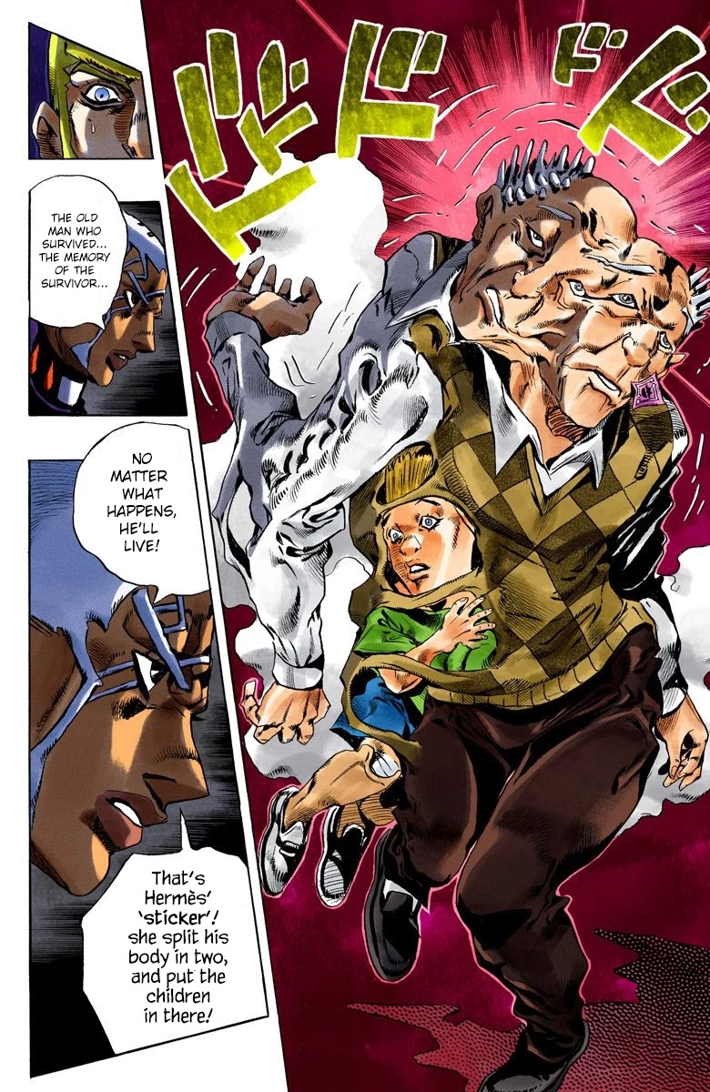 JoJo's Bizarre Adventure Part 6 - Stone Ocean (Official Colored) chapter 123 page 15