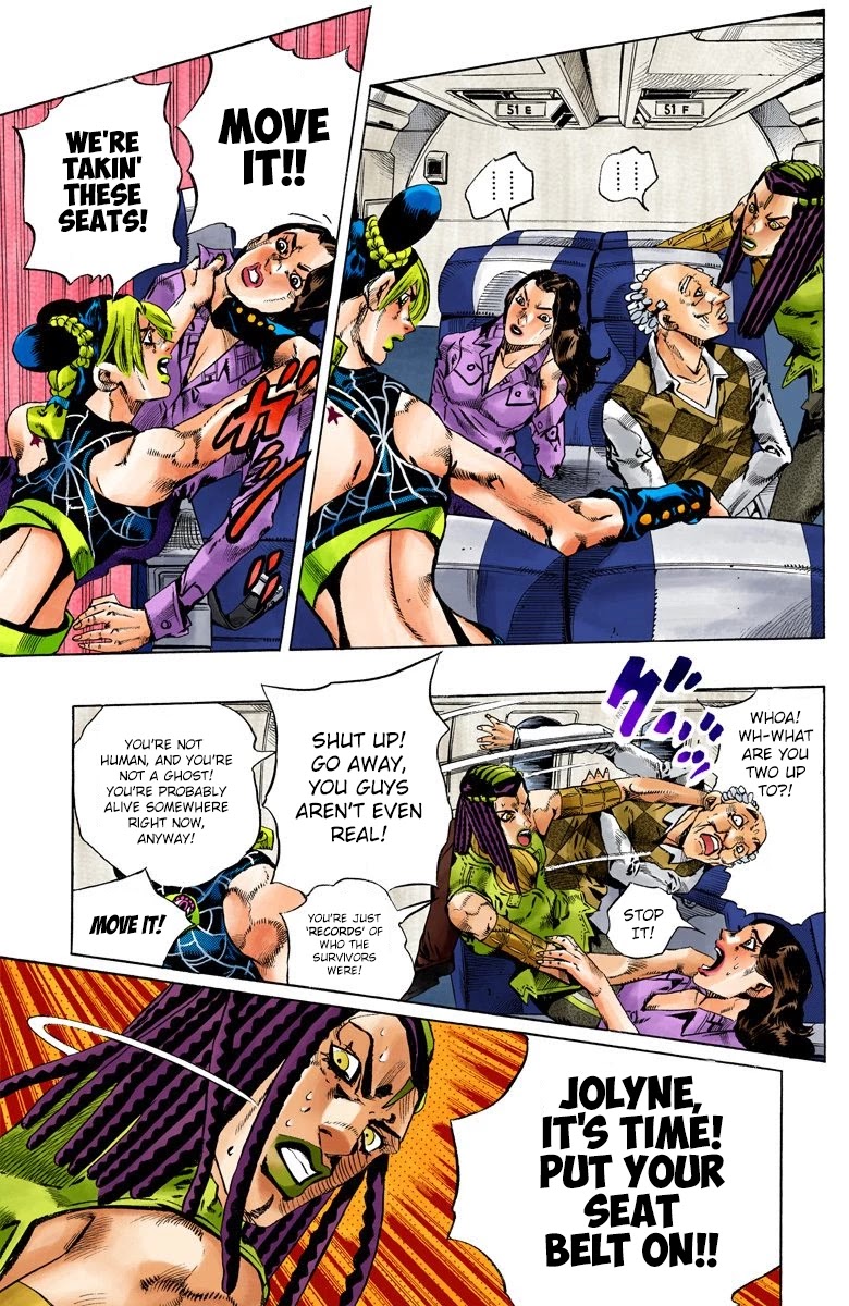 JoJo's Bizarre Adventure Part 6 - Stone Ocean (Official Colored) chapter 123 page 5