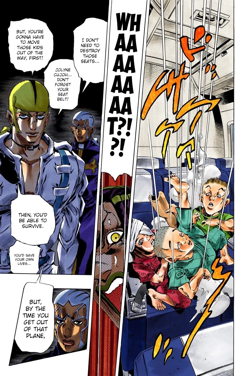 JoJo's Bizarre Adventure Part 6 - Stone Ocean (Official Colored) chapter 123 page 9