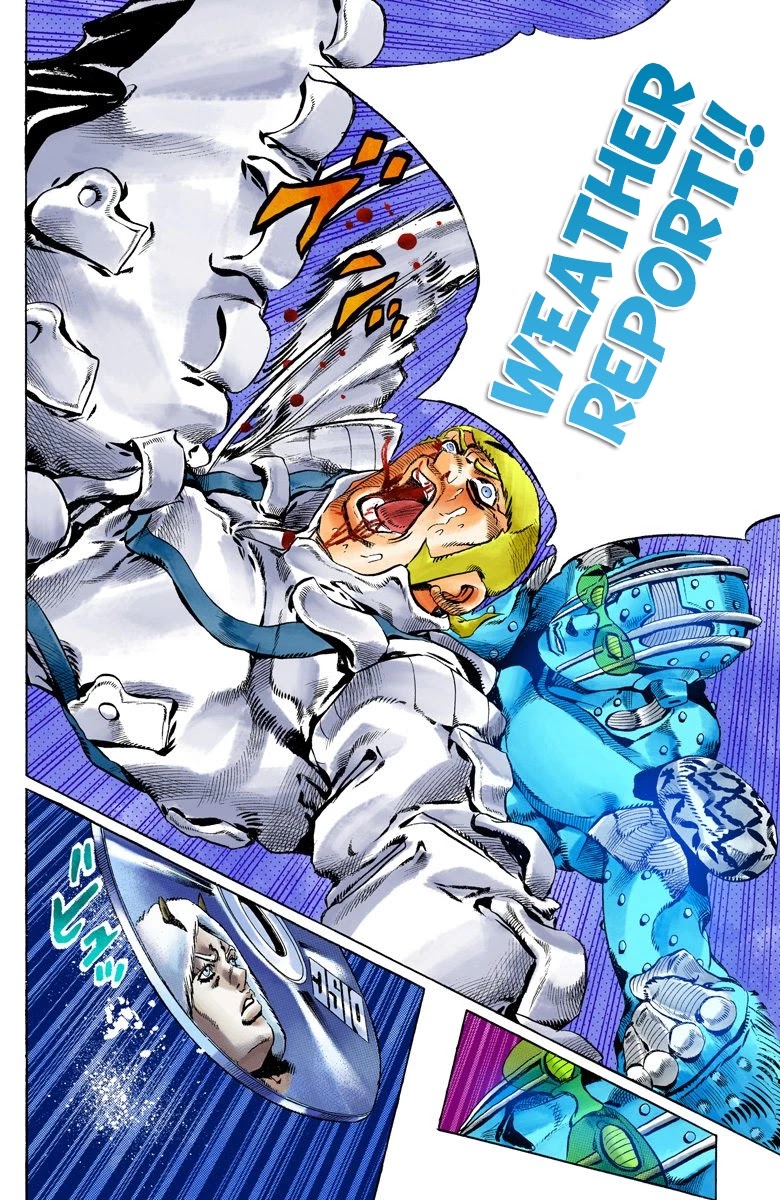 JoJo's Bizarre Adventure Part 6 - Stone Ocean (Official Colored) chapter 124 page 10