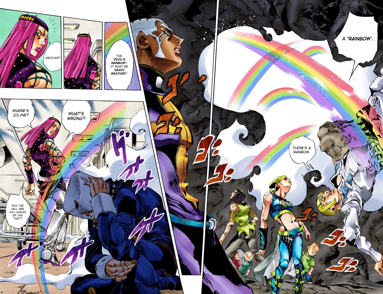 JoJo's Bizarre Adventure Part 6 - Stone Ocean (Official Colored) chapter 124 page 16