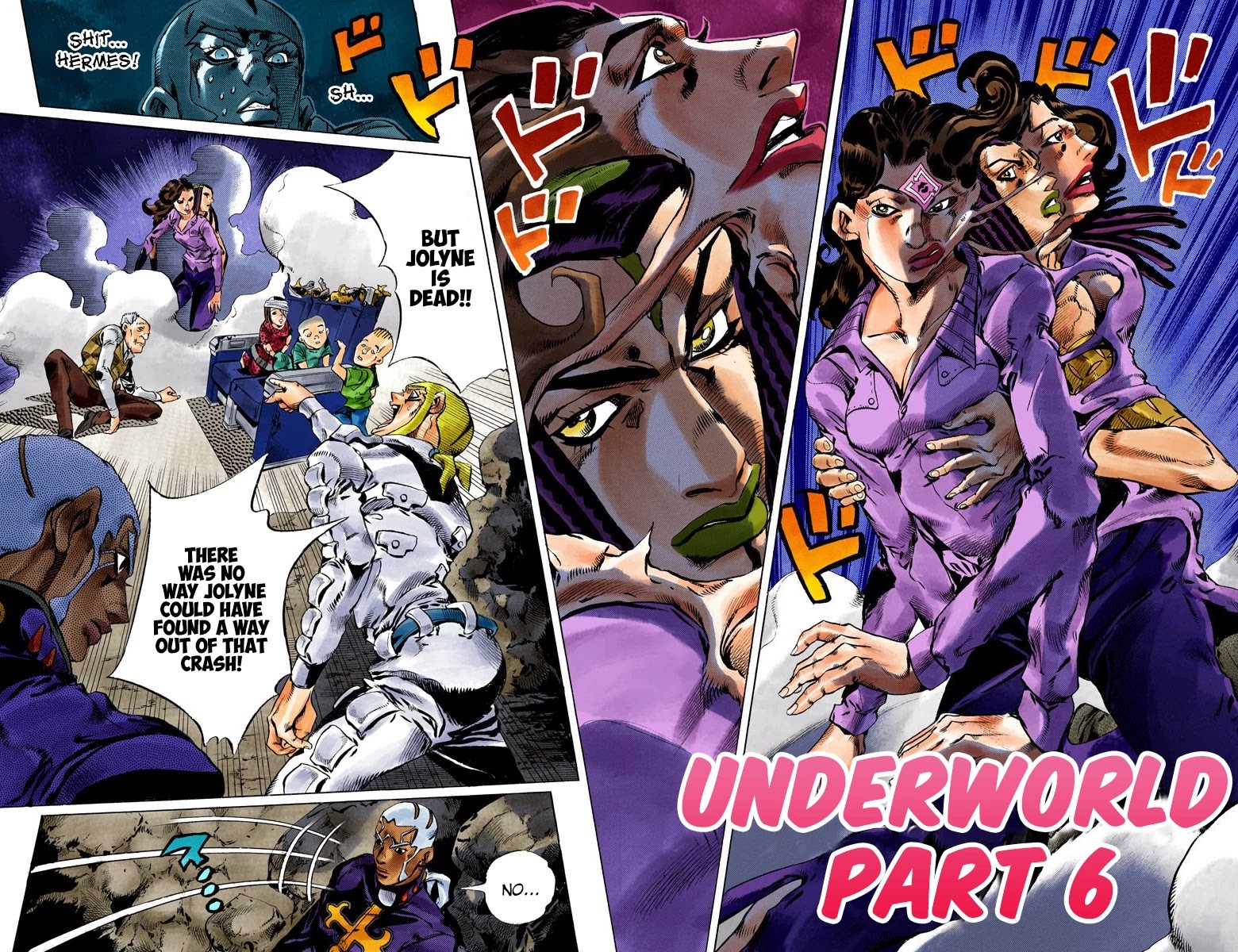 JoJo's Bizarre Adventure Part 6 - Stone Ocean (Official Colored) chapter 124 page 2