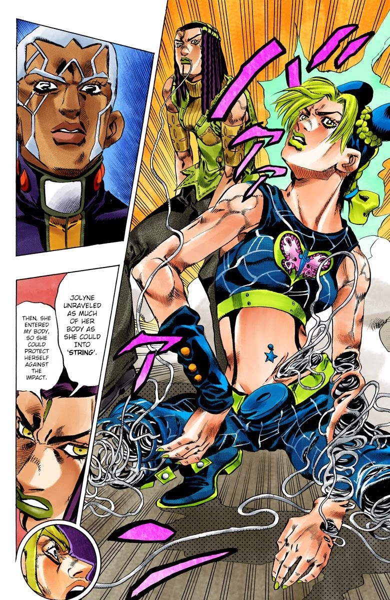 JoJo's Bizarre Adventure Part 6 - Stone Ocean (Official Colored) chapter 124 page 5