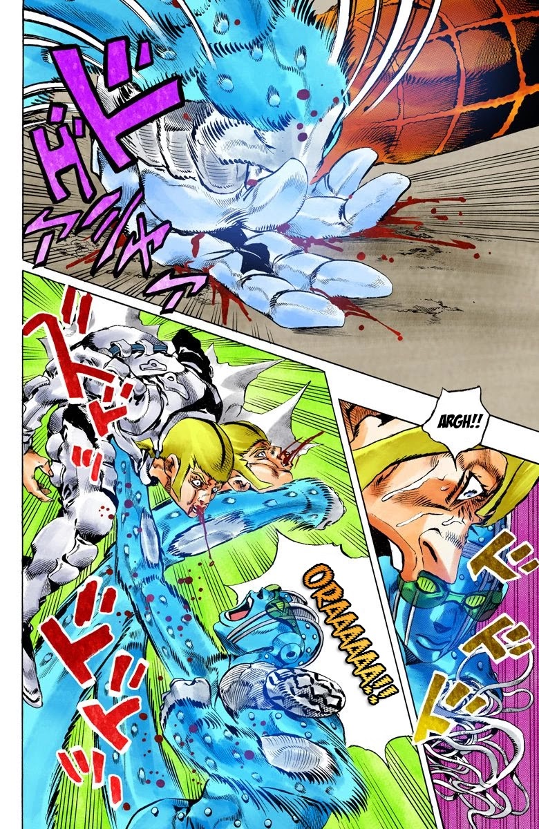 JoJo's Bizarre Adventure Part 6 - Stone Ocean (Official Colored) chapter 124 page 7