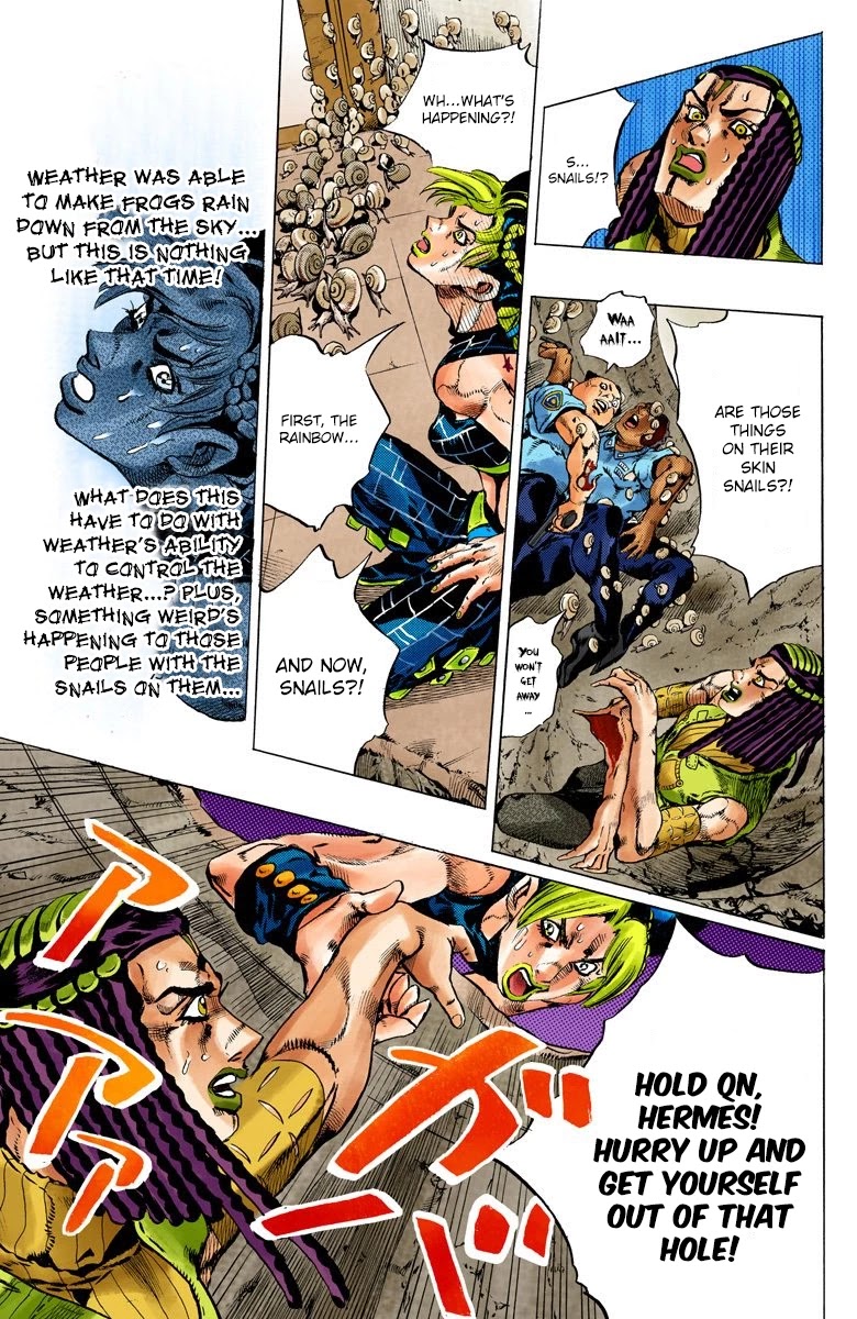 JoJo's Bizarre Adventure Part 6 - Stone Ocean (Official Colored) chapter 126 page 10