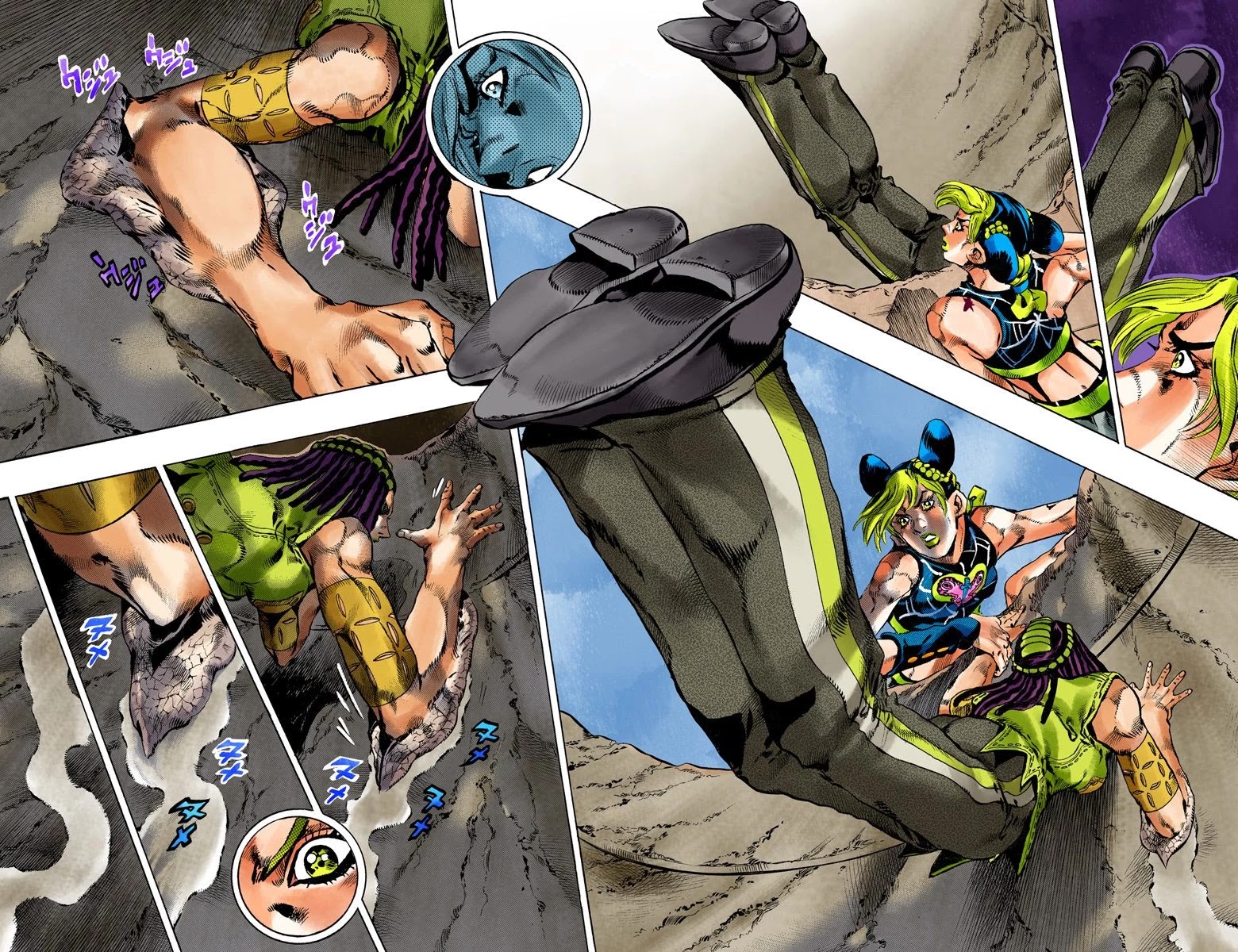 JoJo's Bizarre Adventure Part 6 - Stone Ocean (Official Colored) chapter 126 page 11