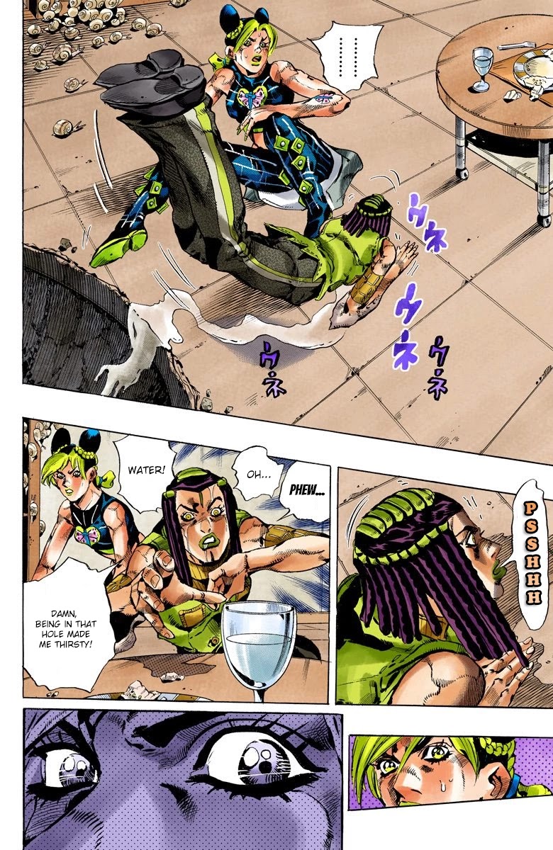 JoJo's Bizarre Adventure Part 6 - Stone Ocean (Official Colored) chapter 126 page 12