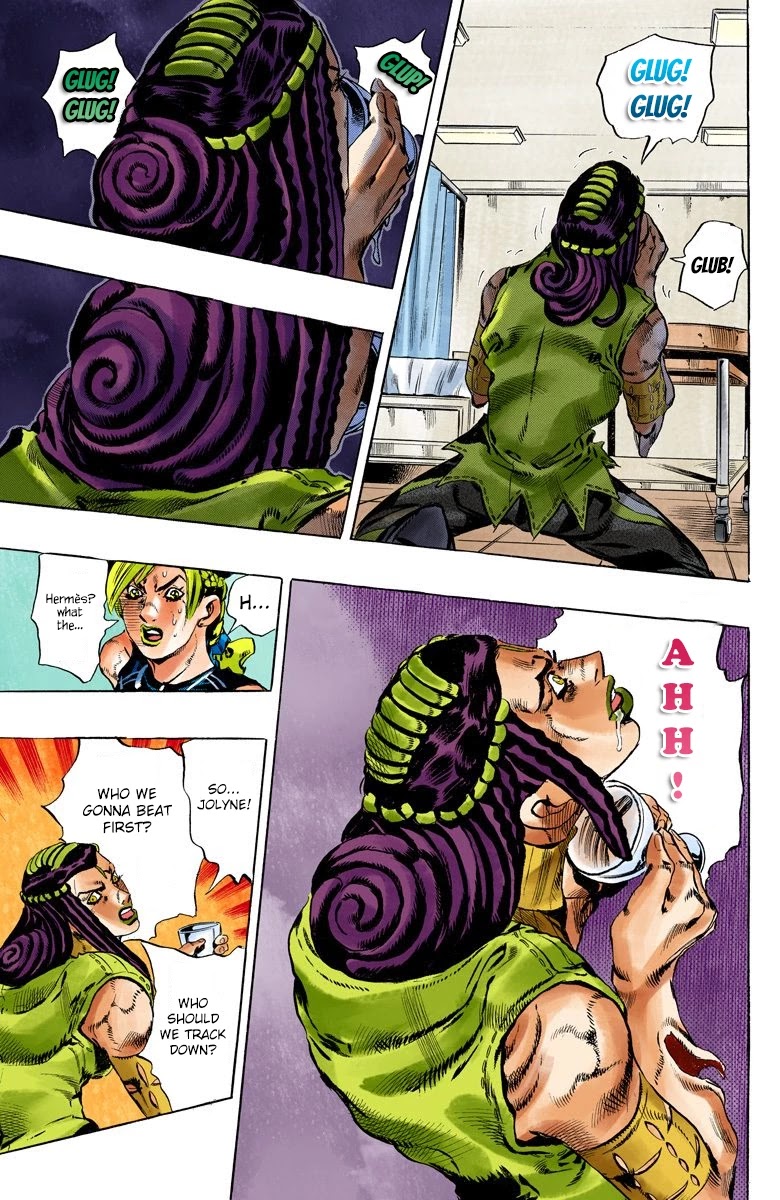 JoJo's Bizarre Adventure Part 6 - Stone Ocean (Official Colored) chapter 126 page 13