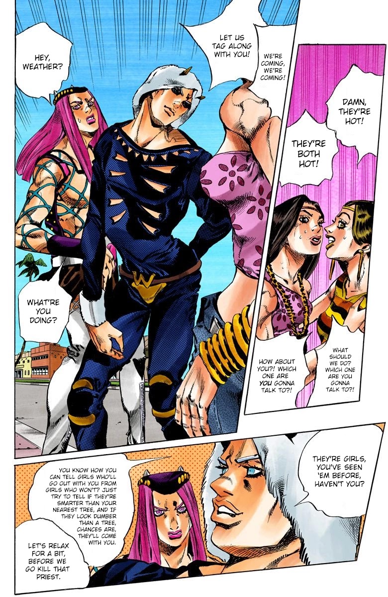 JoJo's Bizarre Adventure Part 6 - Stone Ocean (Official Colored) chapter 126 page 16