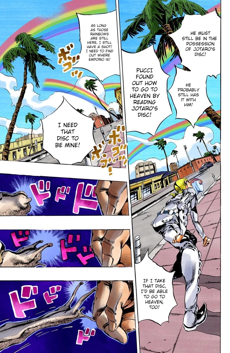 JoJo's Bizarre Adventure Part 6 - Stone Ocean (Official Colored) chapter 126 page 6