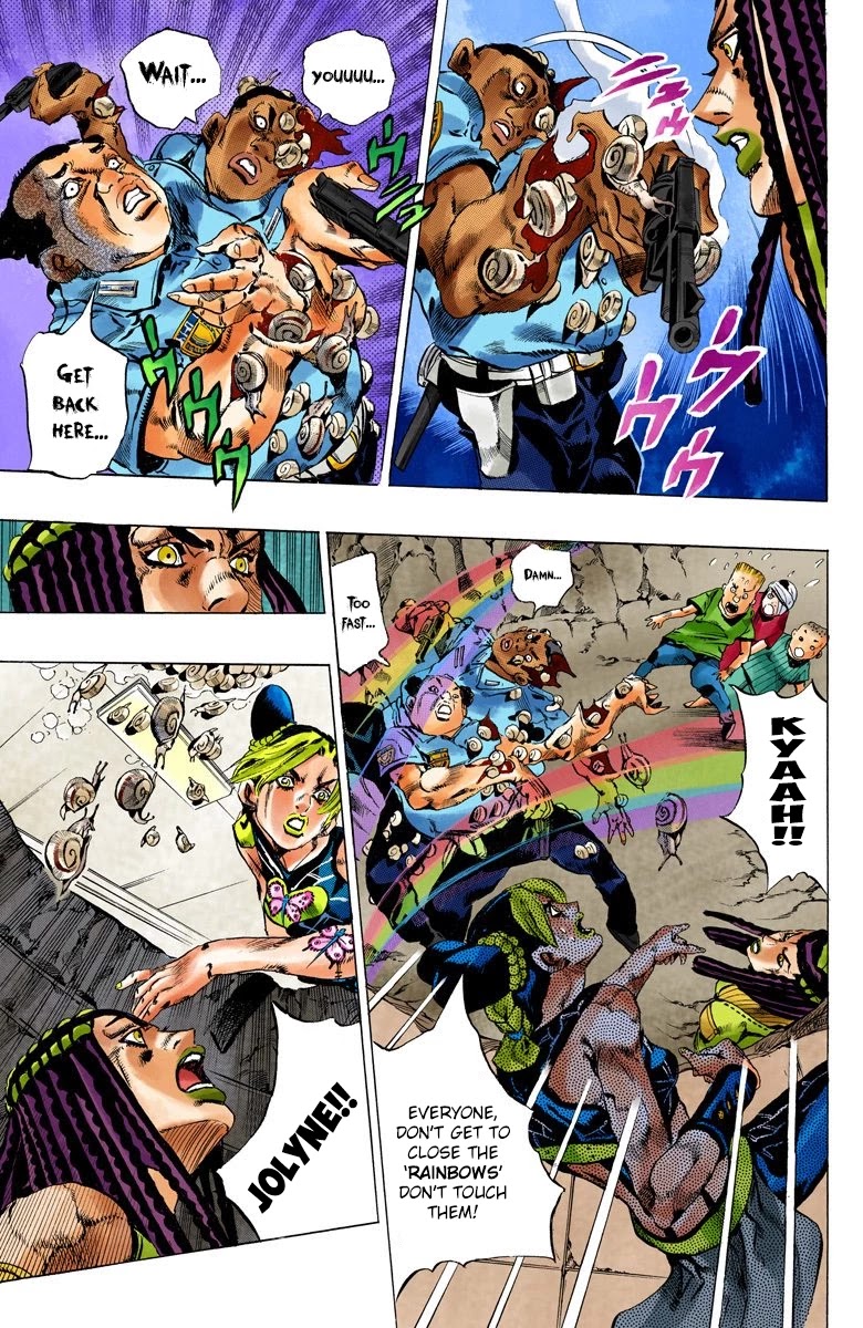 JoJo's Bizarre Adventure Part 6 - Stone Ocean (Official Colored) chapter 126 page 8