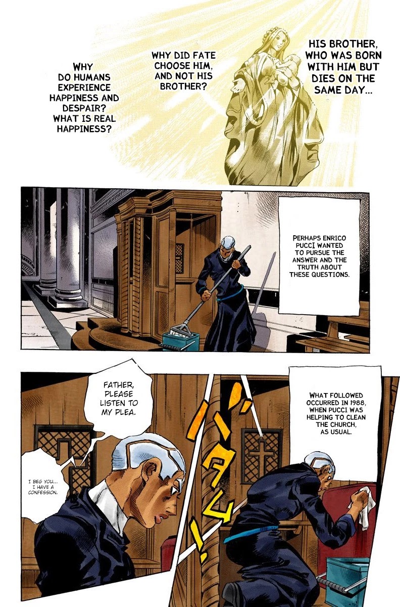 JoJo's Bizarre Adventure Part 6 - Stone Ocean (Official Colored) chapter 127 page 17