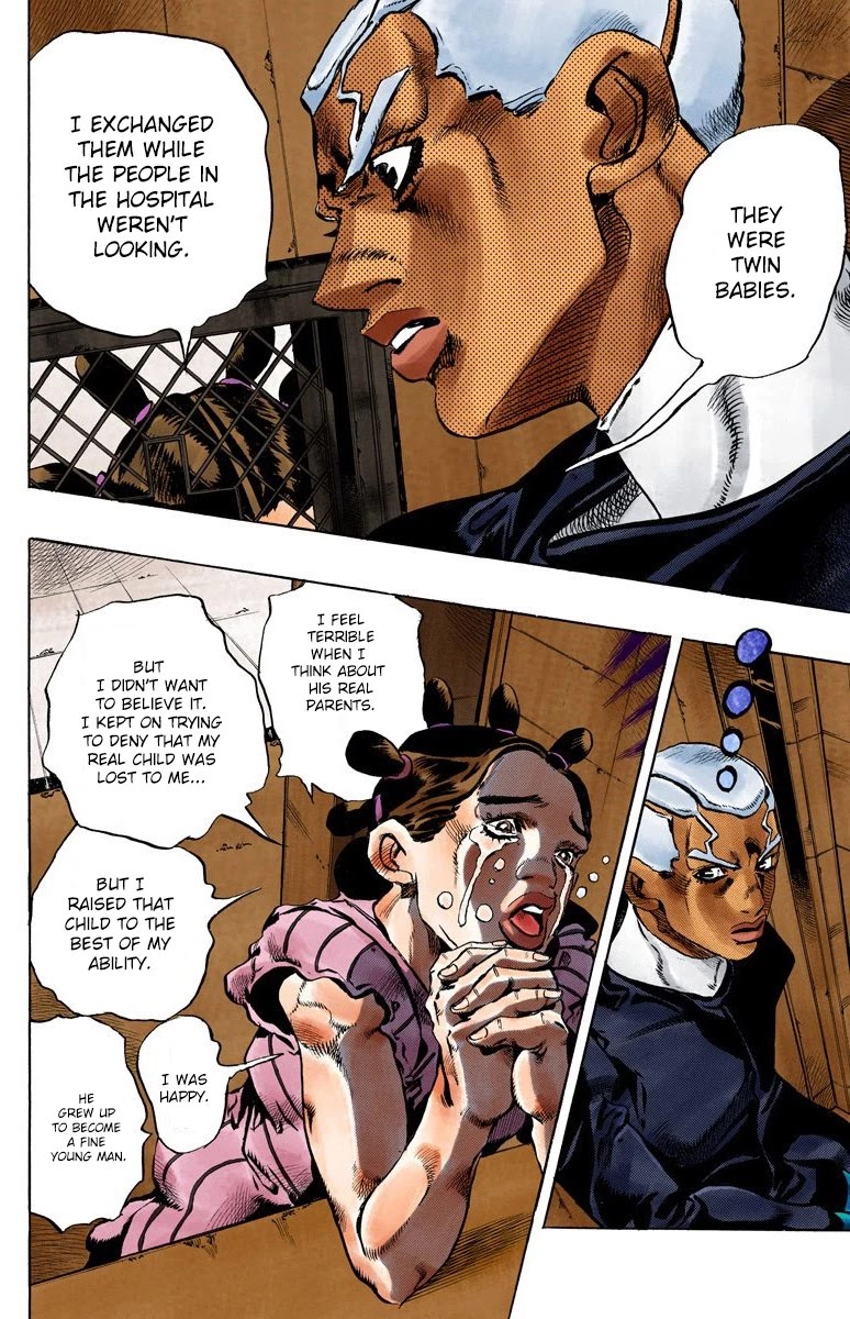 JoJo's Bizarre Adventure Part 6 - Stone Ocean (Official Colored) chapter 127 page 19