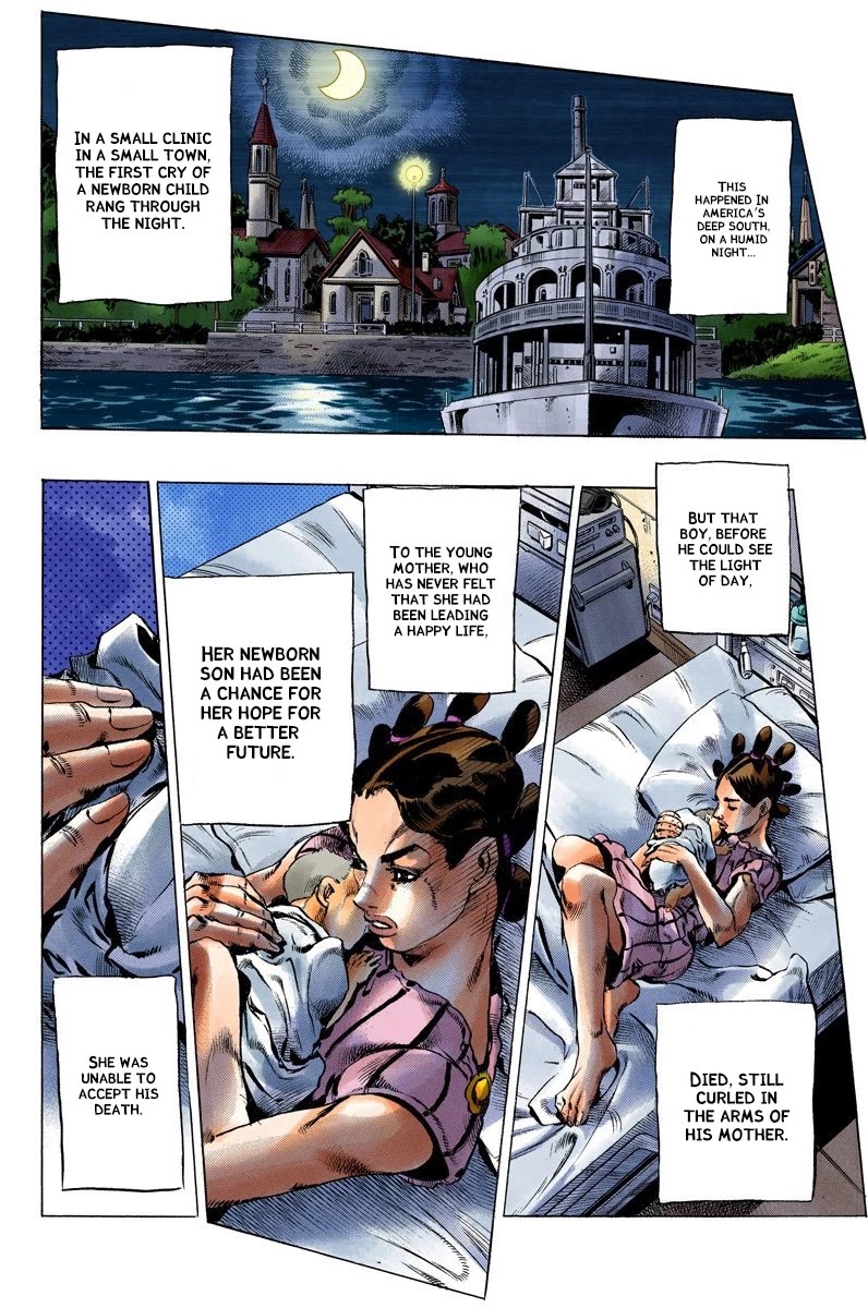 JoJo's Bizarre Adventure Part 6 - Stone Ocean (Official Colored) chapter 127 page 3