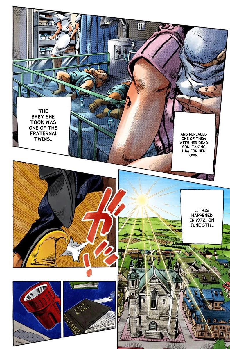 JoJo's Bizarre Adventure Part 6 - Stone Ocean (Official Colored) chapter 127 page 5